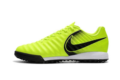 Men's Nike Tiempox Ligera IV TF Football Shoes - Yellow/Black/White
