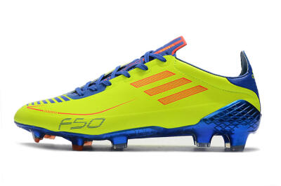 Men's Adidas F50 Adizero Ghosted FG Football Boots - Yellow/Red/Blue