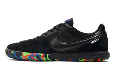 Men's Nike Premier 2 Sala IC Football Shoes - Black/Red/Green/Blue