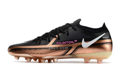 Men's Nike Phantom GT Elite AG Football Boots - Gold/Black/White