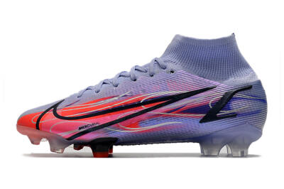 Men's Nike Mercurial Superfly 8 Elite FG Football Boots - Purple/Red/Black