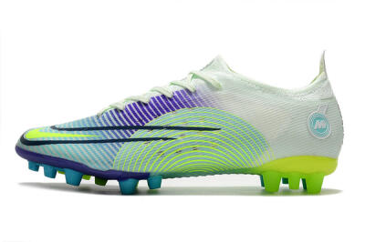 Men's Nike Mercurial Vapor 14 Elite AG Football Boots - Jade/Yellow/Purple
