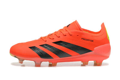 Men's Adidas Predator Elite 24 FG Football Boots - Red/Black/Yellow