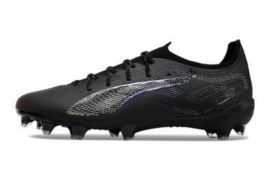 Men's Puma Ultra 5 Ultimate FG Football Boots - Black/Silver/Blue