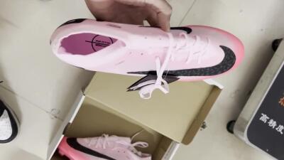 Unisex Nike Air Zoom Mercurial Vapor 15 Elite FG Football Boots - Pink/Black