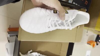 Men's Adidas AdiPure 11Pro X PD25 Trx FG Football Boots - White/Gold/Black