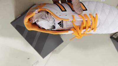Men's Adidas AdiPure 11Pro X PD25 Trx FG Football Boots - White/Orange/Black