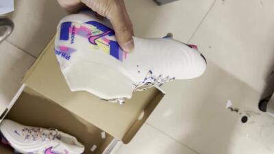 Men's Nike Phantom Luna Elite NU FG Football Boots - Beige/Blue/Yellow/Pink