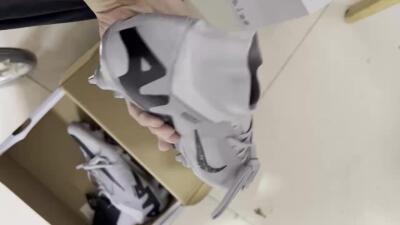 Men's Nike Air Zoom Mercurial Superfly 9 Elite SG Football Boots - Grey/Black/Gold