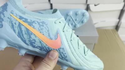 Men's Nike Phantom Luna Elite AG Football Boots - Jade/Pink/Yellow