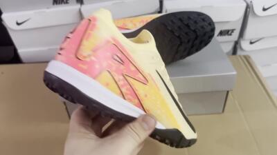 Unisex Nike Air Zoom Mercurial Vapor 16 Elite TF Football Shoes - Yellow/Black/Orange