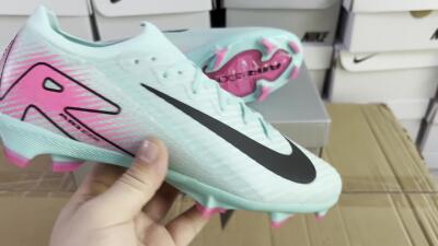 Men's Nike Air Zoom Mercurial Vapor 16 Elite FG Football Boots - Jade/Black/Pink