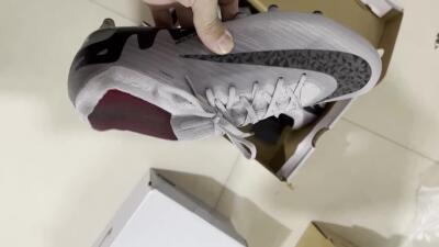 Men's Nike Air Zoom Mercurial Vapor 15 Elite AG Football Boots - Grey/Black/Pink