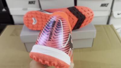 Unisex Nike Air Zoom Mercurial Vapor 16 Elite TF Football Shoes - Red/Black/White