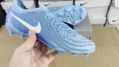 Men's Nike Phantom GX 2 Elite AG Football Boots - Blue Fury/White