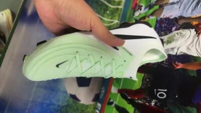 Men's Nike Phantom Luna Elite FG Football Boots - Green/White/Black