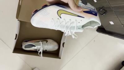 Unisex Nike Air Zoom Mercurial Vapor 16 Elite FG Football Boots - Pink/Gold/Blue