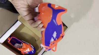 Unisex Adidas Predator Elite Foldover Tongue FG Football Boots - Blue/White/Red