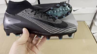 Unisex Nike Air Zoom Mercurial Superfly 10 Elite AG Football Boots - Blue/Silver/Jade