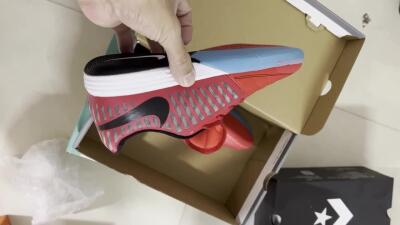 Unisex Nike Lunar Gato 2 IC Football Shoes - Red/Black/Blue/White