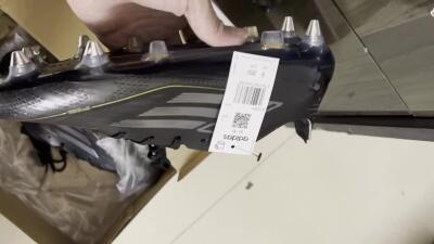 Men's Adidas F50 Elite SG Football Boots - Black/White