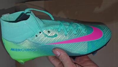 Men's Nike Air Zoom Mercurial Superfly 10 Elite FG Football Boots - Jade/Pink/Yellow