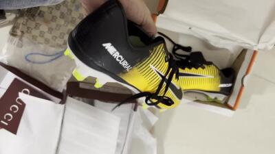 Men's Nike Mercurial Vapor 11 FG Football Boots - Orange/Black/White