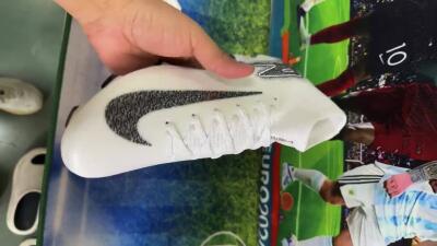 Men's Nike Air Zoom Mercurial Superfly 10 Elite FG Football Boots - White/Black/Grey