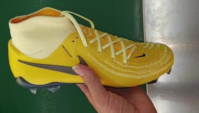 Men's Nike Phantom Luna Elite FG Football Boots - Yellow/White/Black