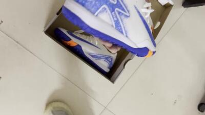 Unisex Nike Air Zoom Mercurial Vapor 16 Elite TF Football Shoes - White/Blue/Orange