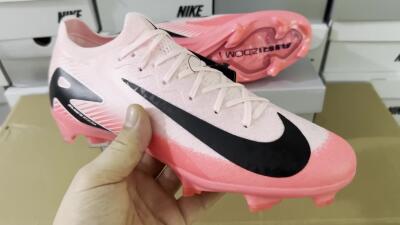Unisex Nike Air Zoom Mercurial Vapor 16 Elite FG Football Boots - Pink/Red/Black