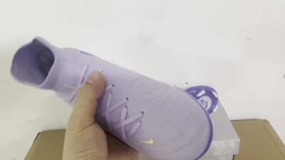 Men's Nike Phantom Luna Elite FG Football Boots - Purple/Yellow/White