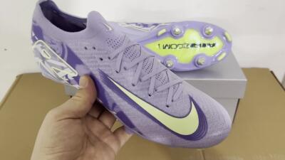 Men's Nike Air Zoom Mercurial Vapor 16 Elite SG Football Boots - Purple/Yellow/White