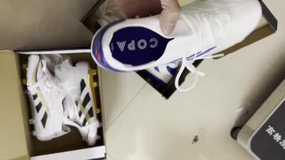 Men's Adidas Copa Pure 2 FG Football Boots - Silver/Blue/Red