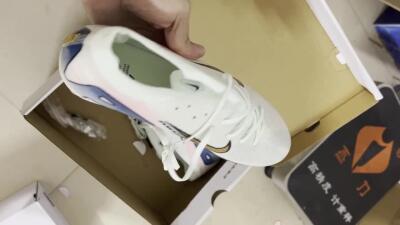 Men's Nike Air Zoom Mercurial Vapor 16 Elite SG Football Boots - Jade/Gold/Blue