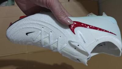 Men's Nike Phantom Luna Elite FG Football Boots - White/Red/Jade