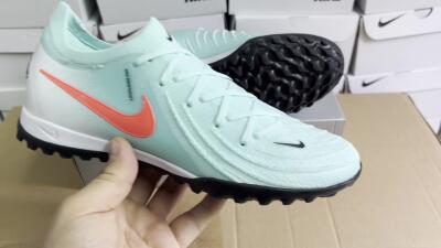 Unisex Nike Phantom Luna Elite TF Football Shoes - Jade/Red/White