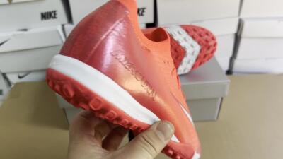 Unisex Nike Air Zoom Mercurial Vapor 16 Elite TF Football Shoes - Red/White