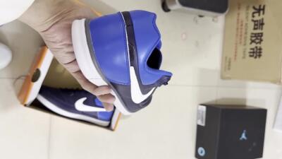 Men's Nike Street Gato IC Football Shoes - Black/White/Blue