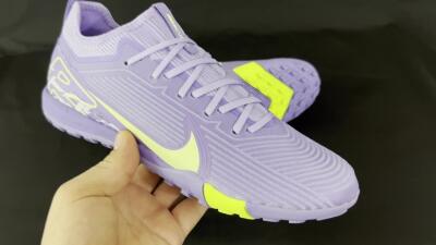 Unisex Nike Air Zoom Mercurial Vapor 16 Pro TF Football Shoes - Purple/Yellow/White