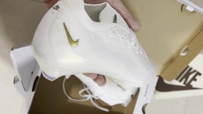 Men's Nike Air Zoom Mercurial Vapor 16 Elite FG Football Boots - White/Black