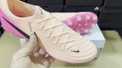 Men's Nike Phantom GX 2 Elite AG Football Boots - Pink/Black