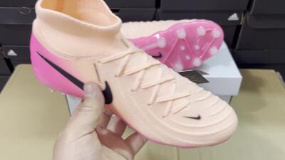 Men's Nike Phantom Luna Elite AG Football Boots - Pink/Black