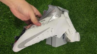 Unisex Nike Air Zoom Mercurial Superfly 10 Elite FG Football Boots - Beige/White/Silver