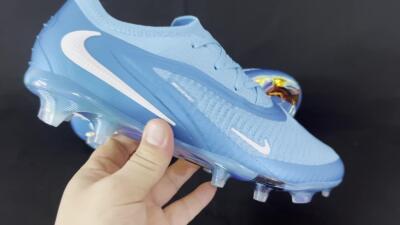 Men's Nike Phantom 6 Low Elite FG Football Boots - Jade/White/Gold