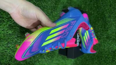 Unisex Adidas F50 Elite FG Football Boots - Blue/Yellow/Pink