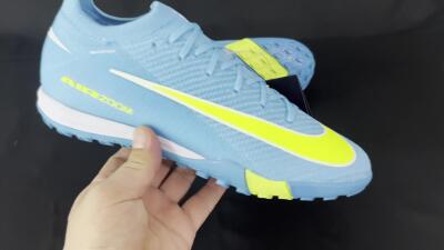 Unisex Nike Air Zoom Mercurial Vapor 16 Elite TF Football Shoes - Blue/Yellow/White
