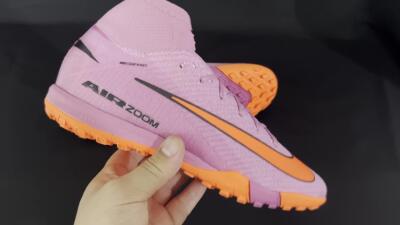 Unisex Nike Air Zoom Mercurial Superfly 10 Elite TF Football Shoes - Red/Orange/Black