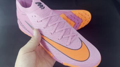 Unisex Nike Air Zoom Mercurial Vapor 16 Elite TF Football Shoes - Red/Orange/Black