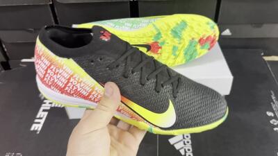 Unisex Nike Air Zoom Mercurial Vapor 16 Elite TF Football Shoes - White/Red/Yellow